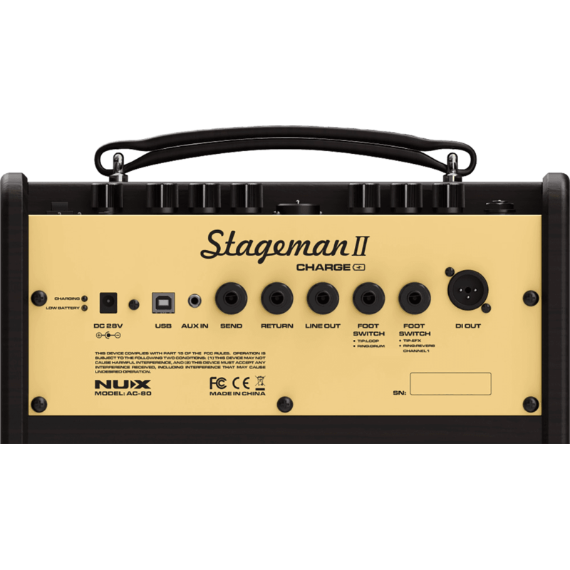 Ampli Acoustique Nux STAGEMAN2-AC80