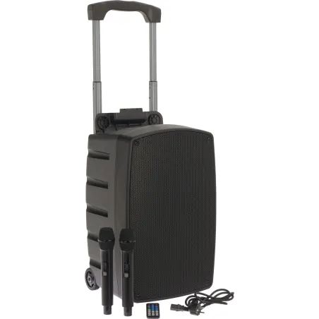 ALGAM AUDIO - SAA TR12-BT
Enceinte trolley 12" 120W sur batterie, 2 micros UHF, BT