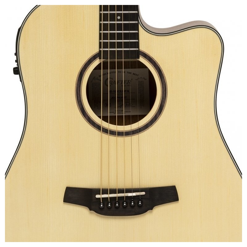 Guitare Folk Crafter Electro-Acoustique HD100-CE-N