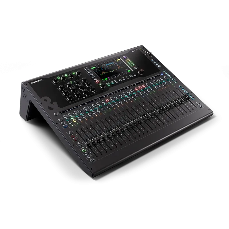 ALLEN & HEATH - SAH QU-6D 
Consoles - Console numérique QU-6D, 24 faders, DANTE 16x16