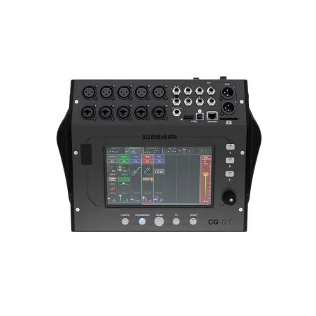ALLEN & HEATH - SAE CQ-12T
Consoles - Console numérique compacte 12 canaux, Bluetooth, tactile 7"