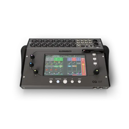 ALLEN & HEATH - SAE CQ-18T
Consoles - Console numérique compacte 18 canaux, Bluetooth, tactile 7"