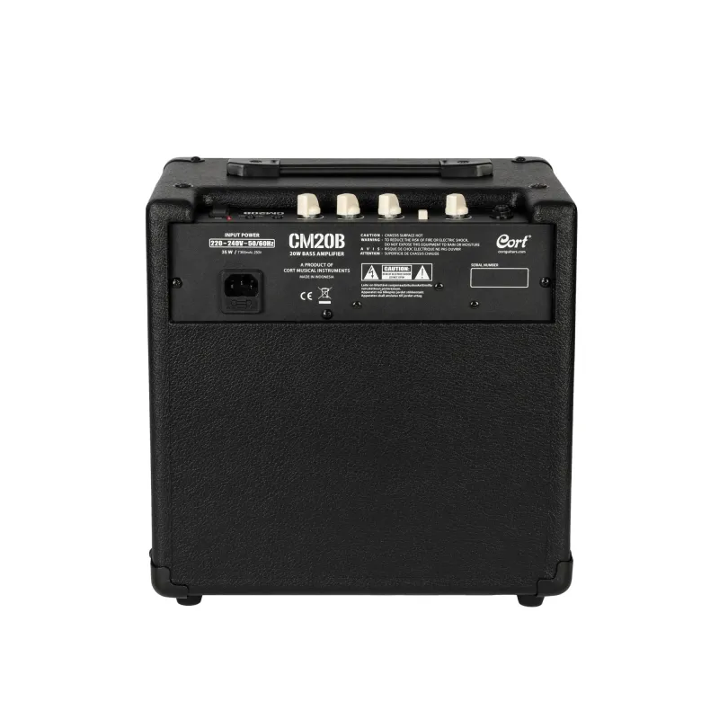 AMPLI BASSE CORT CM20B 20W HP 8" NOIR