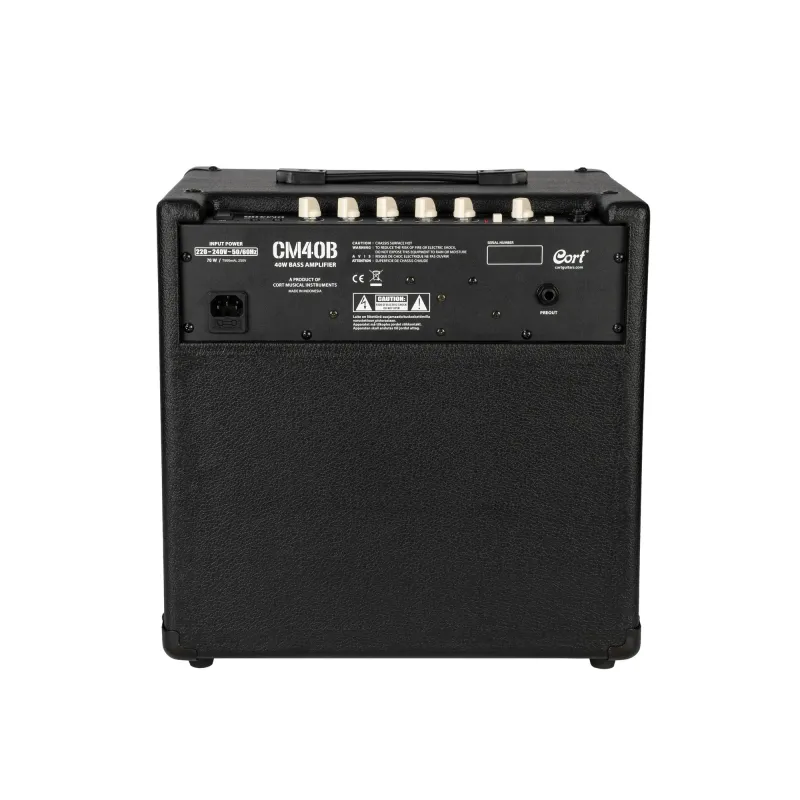 AMPLI BASSE CORT CM40B 40W HP 10" NOIR