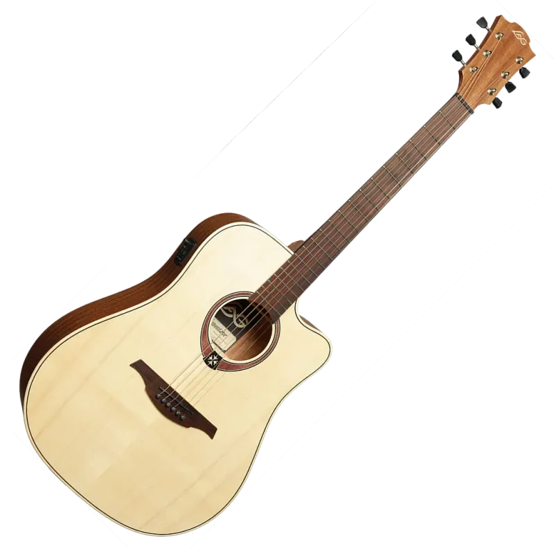 Guitare Folk Lâg Electro-Acoustique T70DCE-NAT