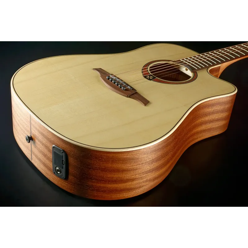 Guitare Folk Lâg Electro-Acoustique T70DCE-NAT