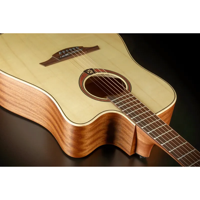 Guitare Folk Lâg Electro-Acoustique T70DCE-NAT