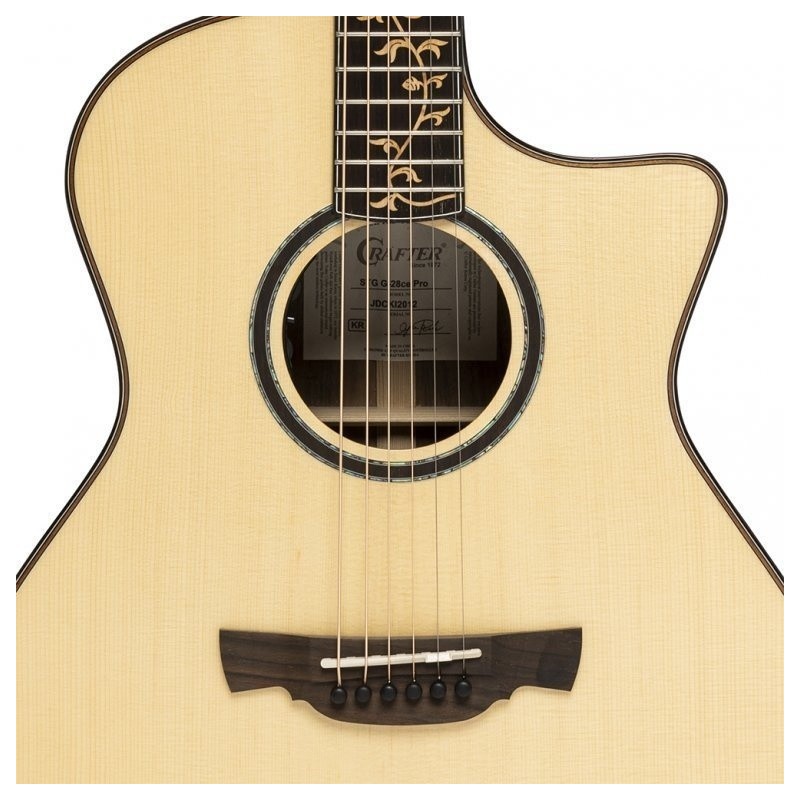 Guitare Folk Crafter Electro-Acoustique STG G28CE PRO