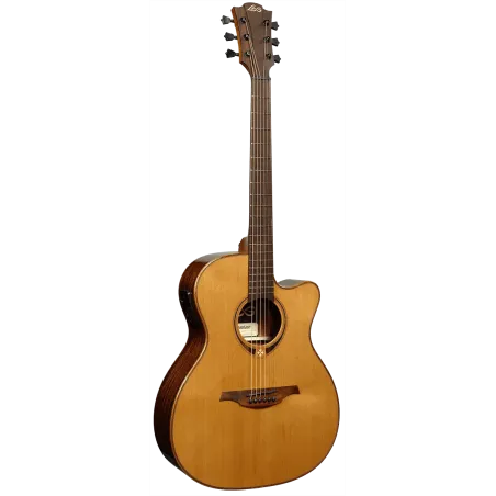 Guitare Folk LAG Electro-Acoustique Auditorium Pan-Coupé Électro T118ACE