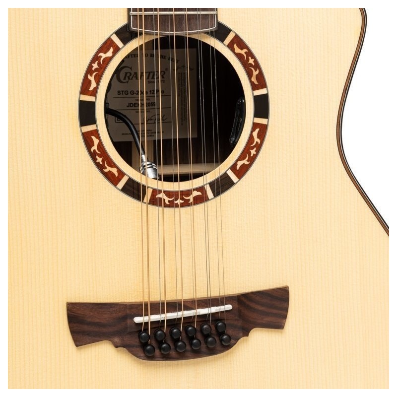 Guitare Folk Crafter Electro-Acoustique STG G20CE PRO12