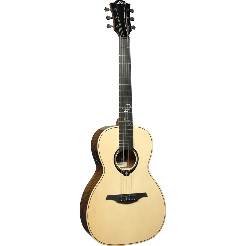 Guitare Folk LÂG - T318-MH-PE Michel Haumont - Michel Haumont Signature Parlor Électro