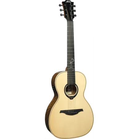 Guitare Folk LAG Electro-Acoustique Michel Haumont Signature Parlor Électro T318-MH-PE