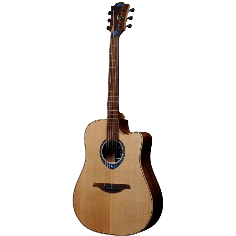 Guitare Folk Lâg Smart Guitar Hyvibe THV10DCE-LB