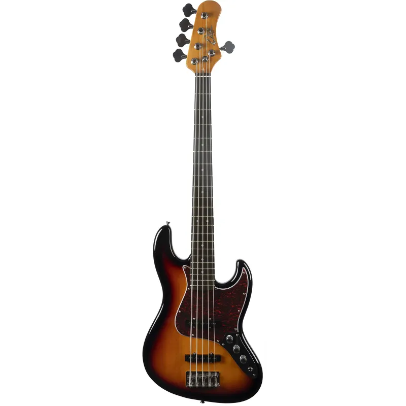 EKO JB300-5-SB  5 cordes Type JB vintage - Sunburst