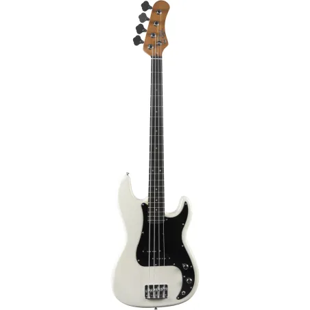 EKO - PB400-WH PB 400 - 4 cordes Type PB vintage corps léger - Vintage White