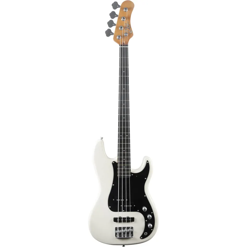 EKO - PJ400-WH  - 4 cordes Type PJ vintage corps léger - Vintage White