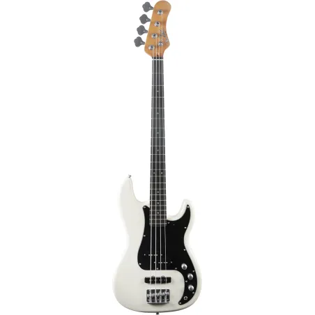 EKO - PJ400-WH - 4 cordes Type PJ vintage corps léger - Vintage White