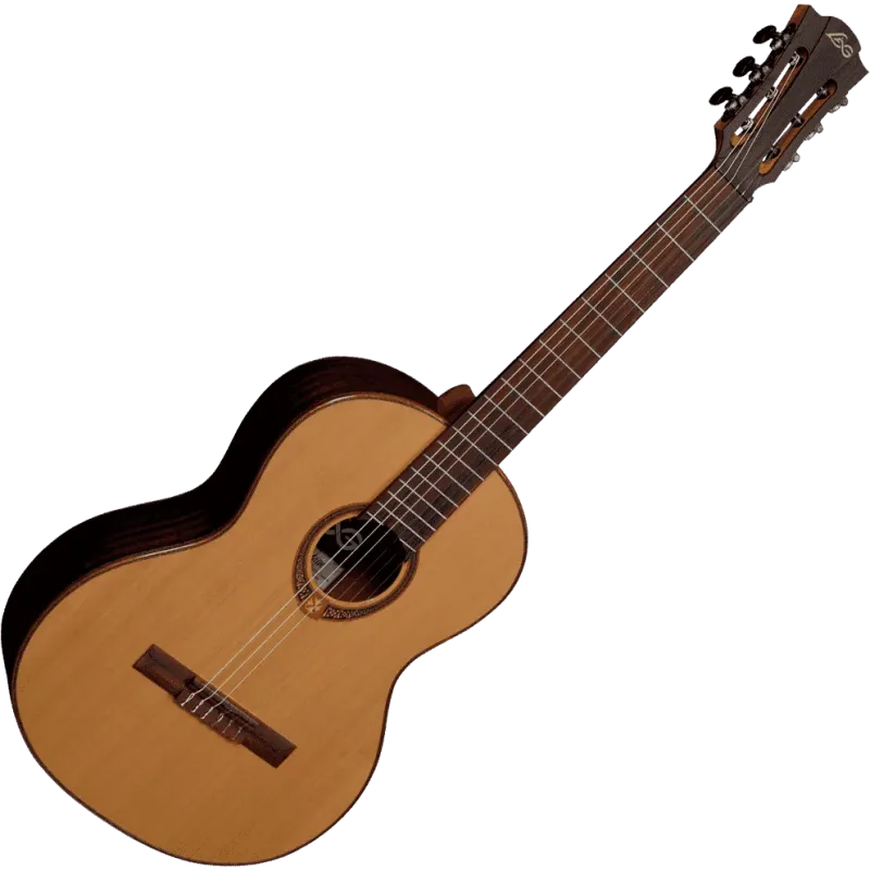 Guitare LÂG - Occitania OC88 Classique Épicéa 4/4 Vernis Brillant