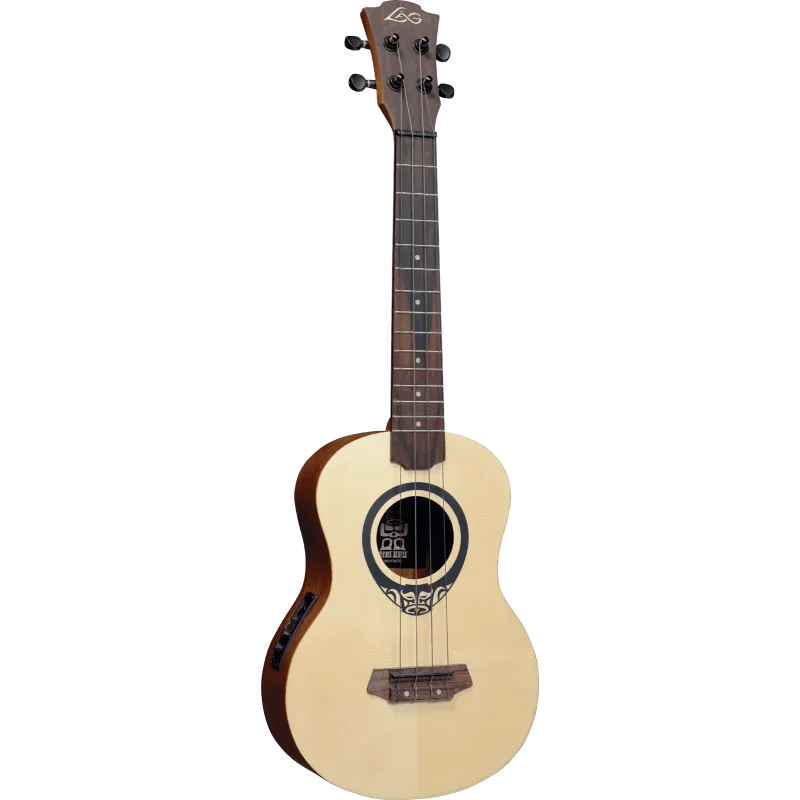 Ukulélé LÂG - TKU150TE  Tenor Slim Arched Back Électro avec housse