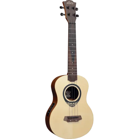 Ukulélé LÂG - TKU150TE Tenor Slim Arched Back Électro avec housse