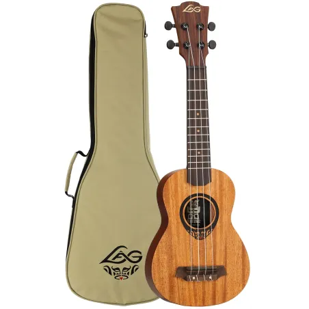 Ukulélé LÂG -TKU110S Soprano Arched Back avec housse