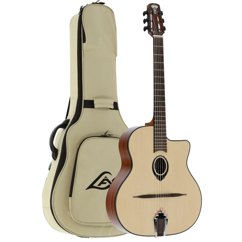 Guitare LÂG - SL200 Manouche Épicéa - Palissandre - Gloss