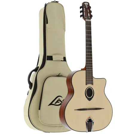 Guitare LÂG - SL200 Manouche Épicéa - Palissandre - Gloss