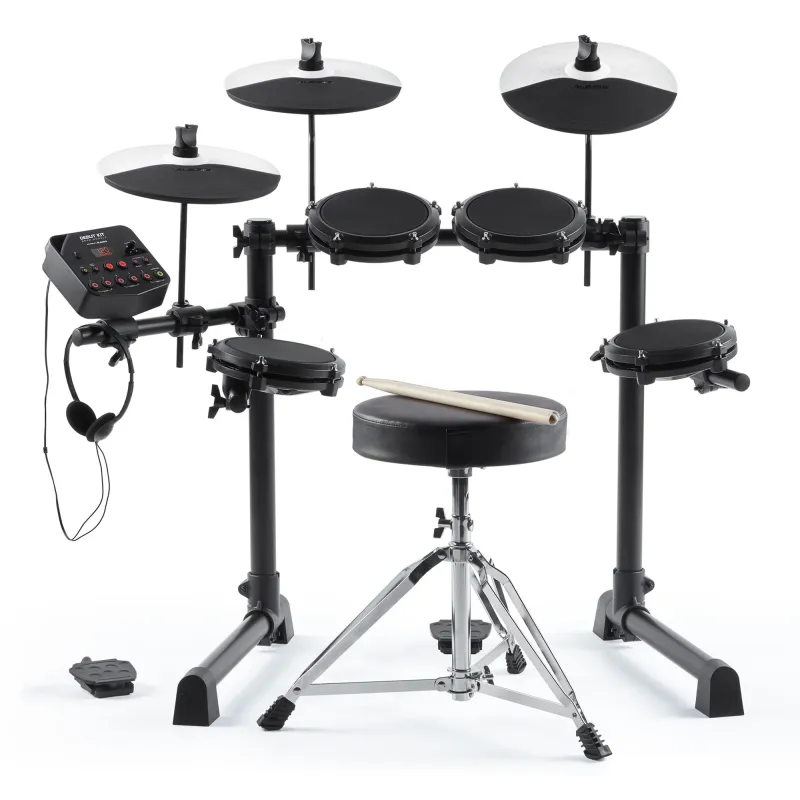 Batterie Alesis - DEBUTKIT Debut Kit mesh 4 fûts - 3 cymbales