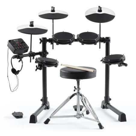 Batterie Alesis - DEBUTKIT Debut Kit mesh 4 fûts - 3 cymbales