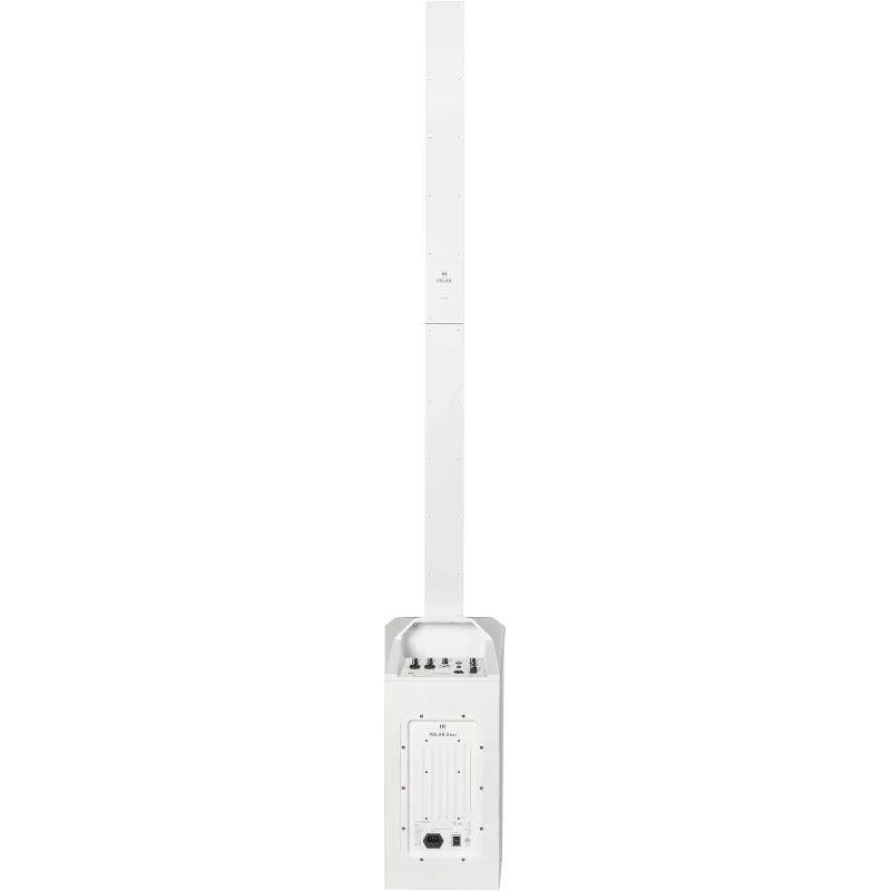 Sono HK Audio Polar 8-MKII Systèmes colonne amplifiés HK AUDIO - SHL POLAR8-MK2-W - bluetooth TWS avec mixeur + housses.