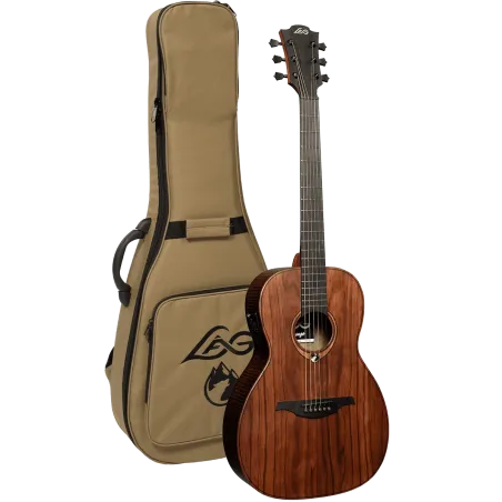 GuitareFolk électroacoustique LÂG - SAUVAGE-PE Parlor Électro