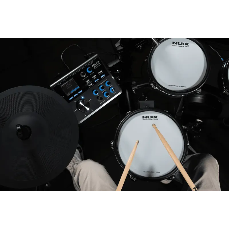 Batterie électronique NUX - DM7-X 5 pads - 3 cymbales