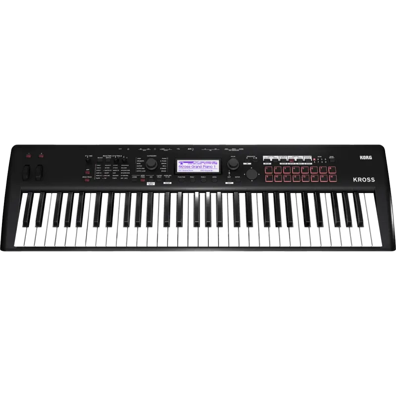 Workstation KORG - KROSS2-61-MB 61 notes - version noir mat