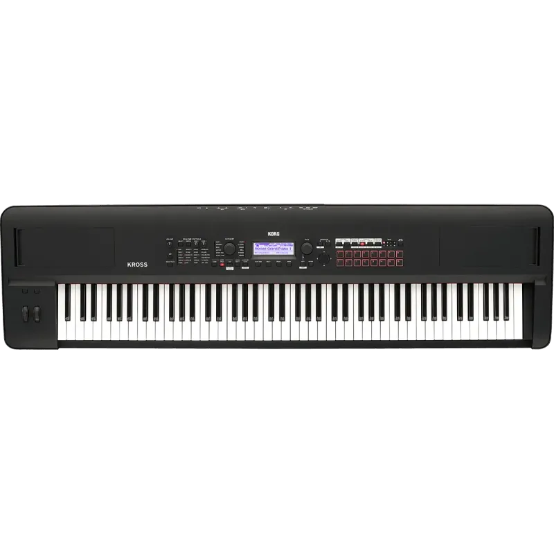 Workstation KORG - KROSS2-88-MB 88 notes - toucher lourd noir mat