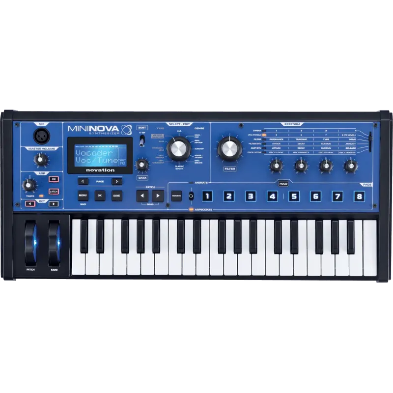 Synthétiseurs NOVATION - MININOVA 37 notes
