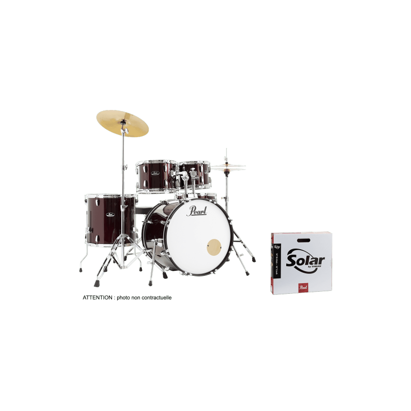 Batterie Pearl RS505CC Rock 22" + PACK SOLAR