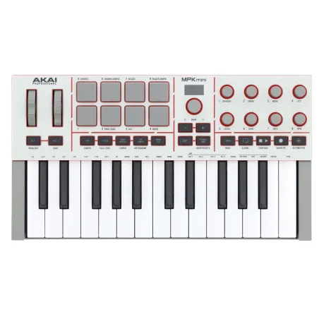 Clavier maître AKAI PROFESSIONAL - MPKMINI4 Mini touches - 25 touches, 8 pads, 8 encodeurs