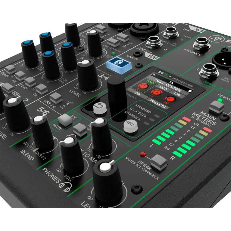Console de Mixage Mackie PROFX6V3+