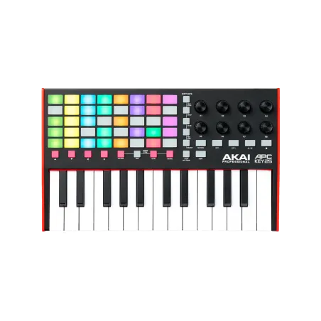 Contrôleur AKAI PROFESSIONAL - APCKEY25MK2  Pour Ableton - 5x8 pads, 8 potentiomètres