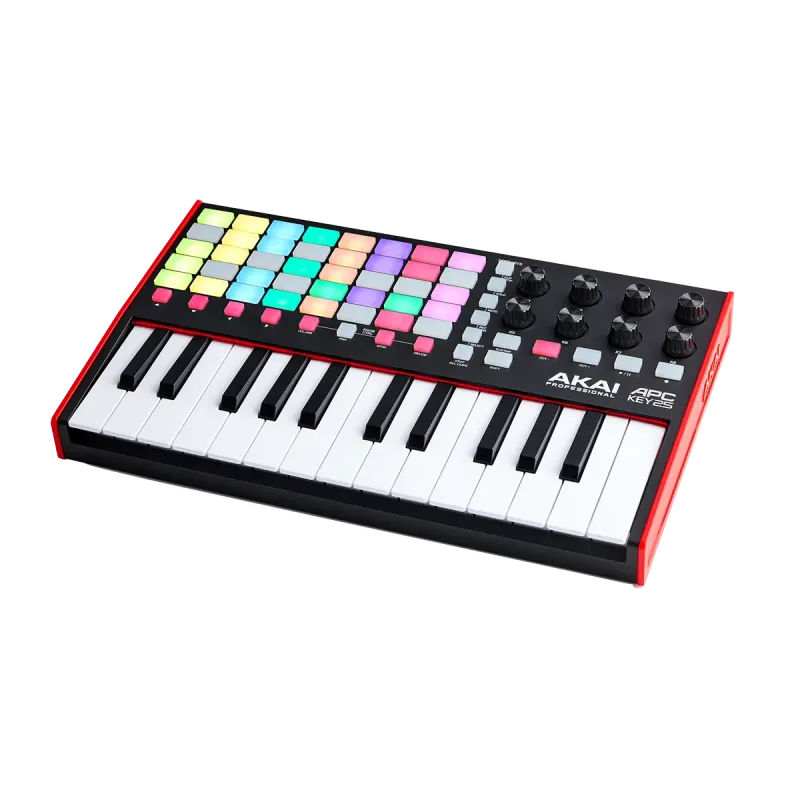 Contrôleur AKAI PROFESSIONAL - APCKEY25MK2  Pour Ableton - 5x8 pads, 8 potentiomètres