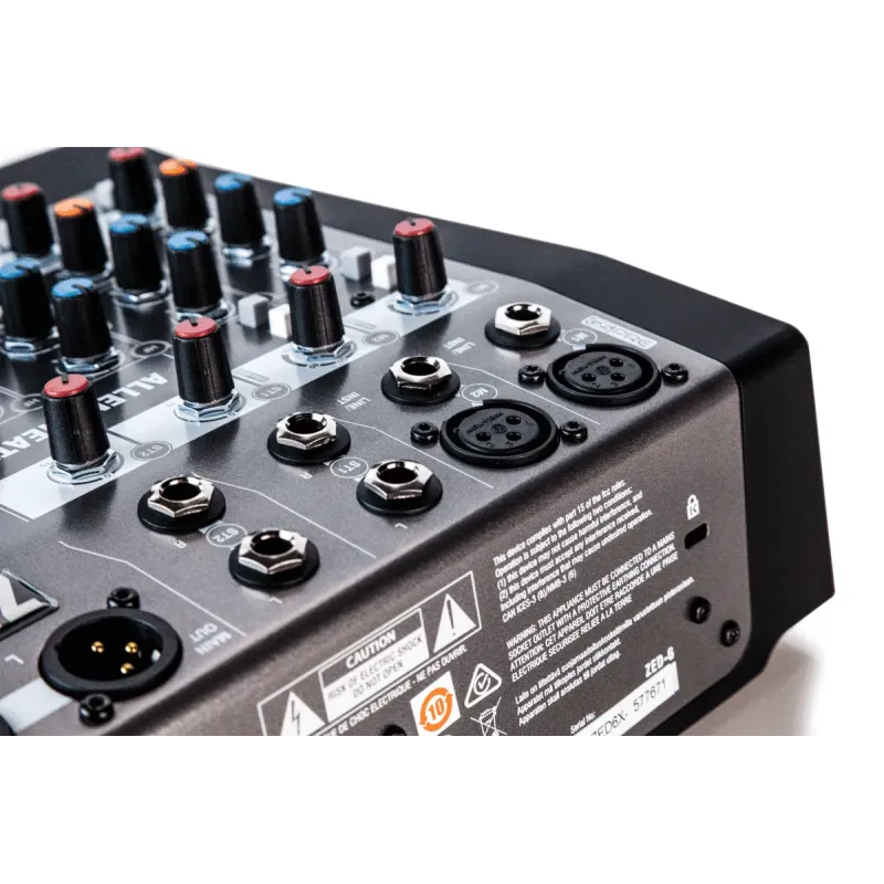 Table de mixage ALLEN & HEATH - ZED-6  GSPre - 2 in mono, 2 stéréo