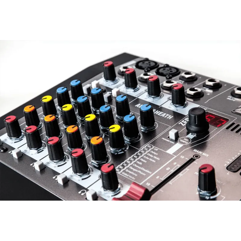 Table de mixage ALLEN & HEATH - ZED-6FX  GSPre - 2 in mono, 2 stéréo avec effets