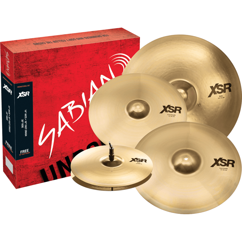 PACK Cymbales SABIAN XSR 5005GB
