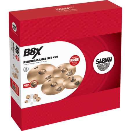 PACK Cymbales SABIAN B8X 45003XG