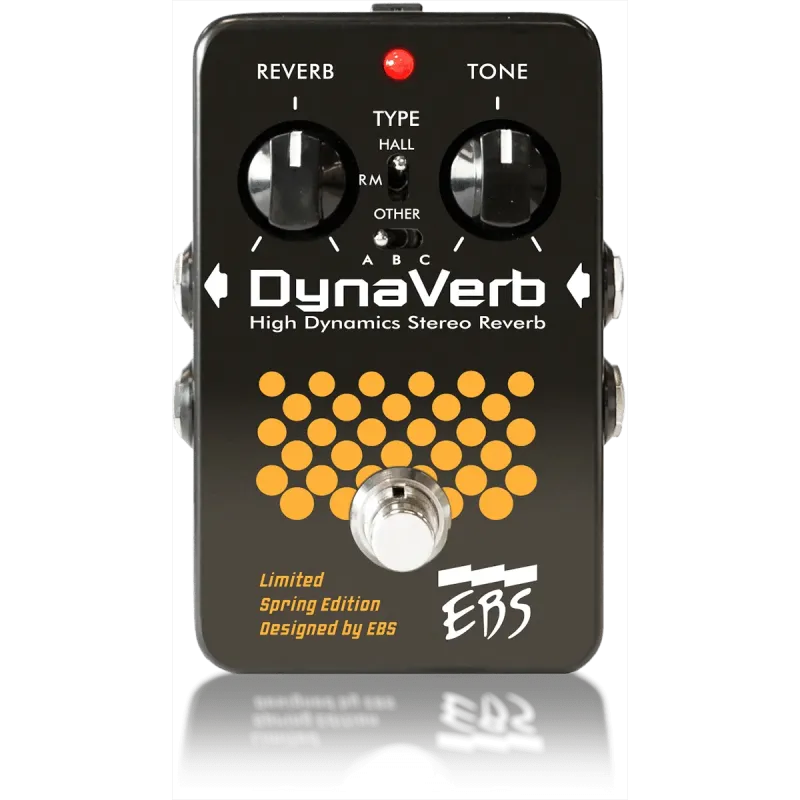 EBS - DYNAVERB-LE-SPRING Modulation - Reverb numérique - 9 modes