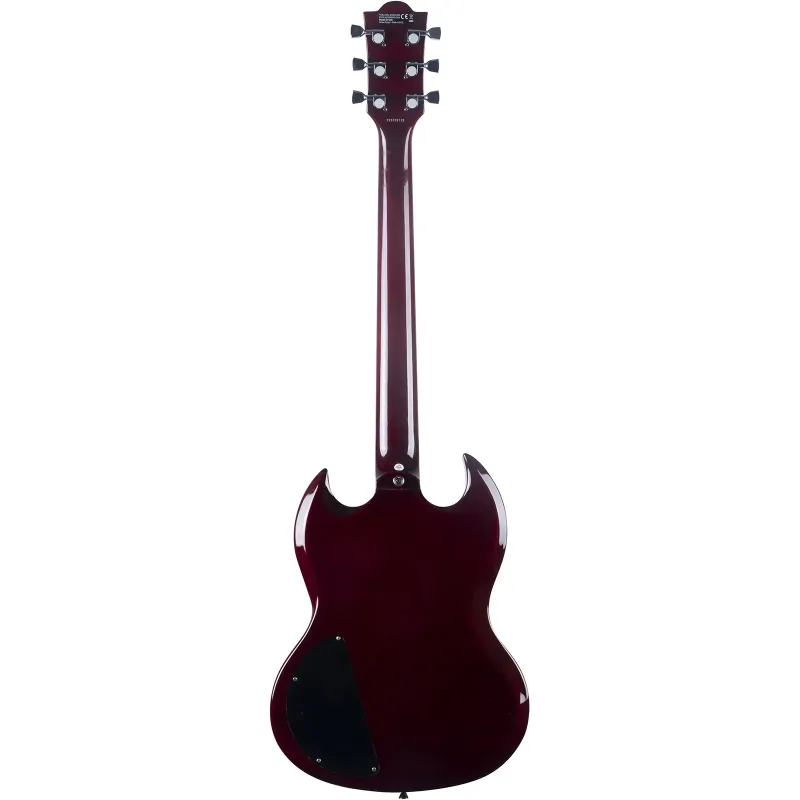 Guitare électrique EKO - DV300 - Type SG vintage - Red