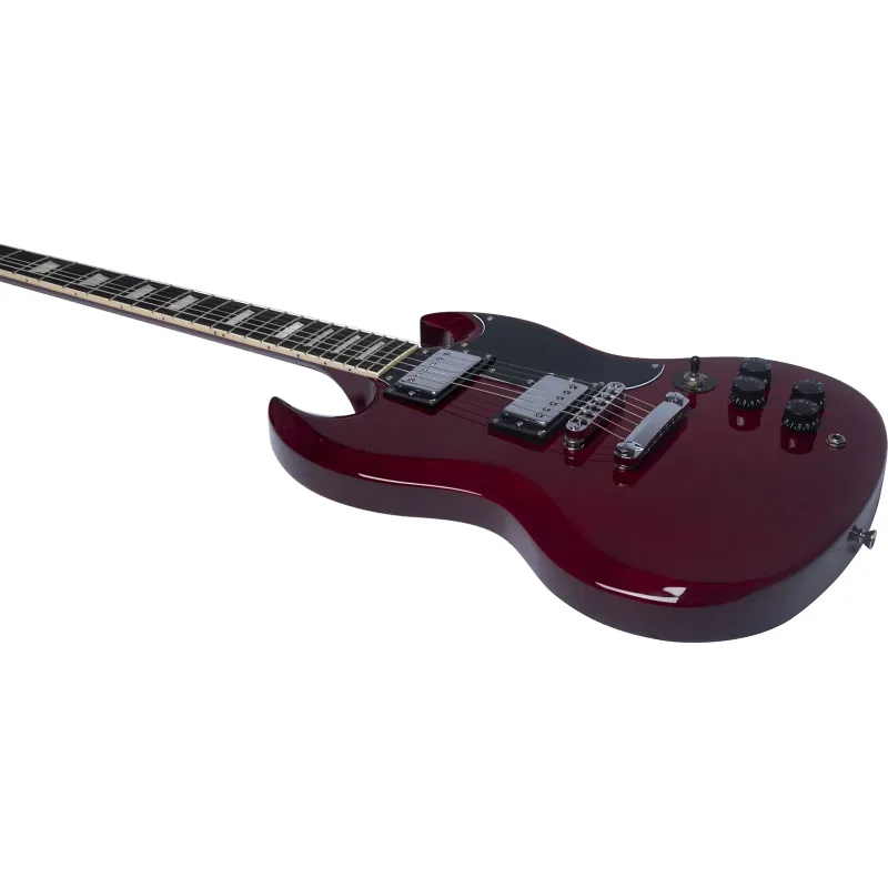 Guitare électrique EKO - DV300 - Type SG vintage - Red