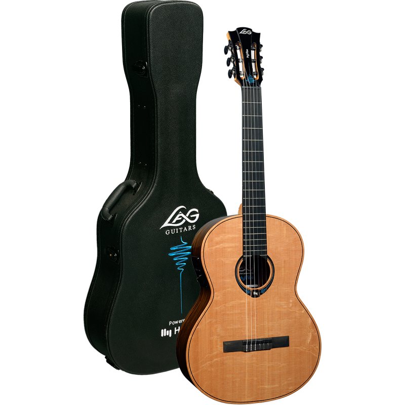 Guitare Folk Lâg Smart Guitar Hyvibe CHV30E
