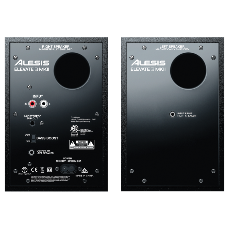 Enceintes Monitoring Alesis ELEVATE3MK2