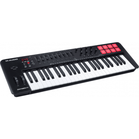 Clavier maître M-Audio OXYGEN49V   USB MIDI 49 notes 8 pads